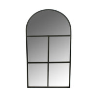 Ivyline Archway Outdoor Mirror Natural Black