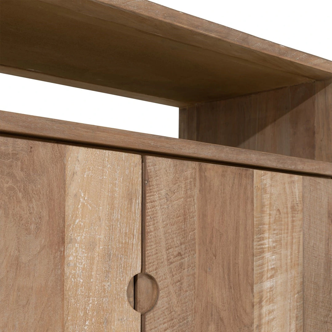 Apollo Low Recycled Teakwood Cupboard