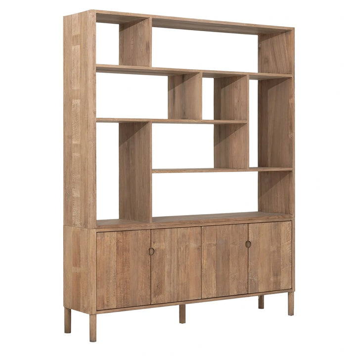 Apollo Recycled Teakwood Bookcase