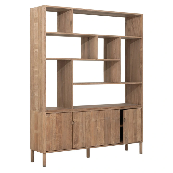 Apollo Recycled Teakwood Bookcase