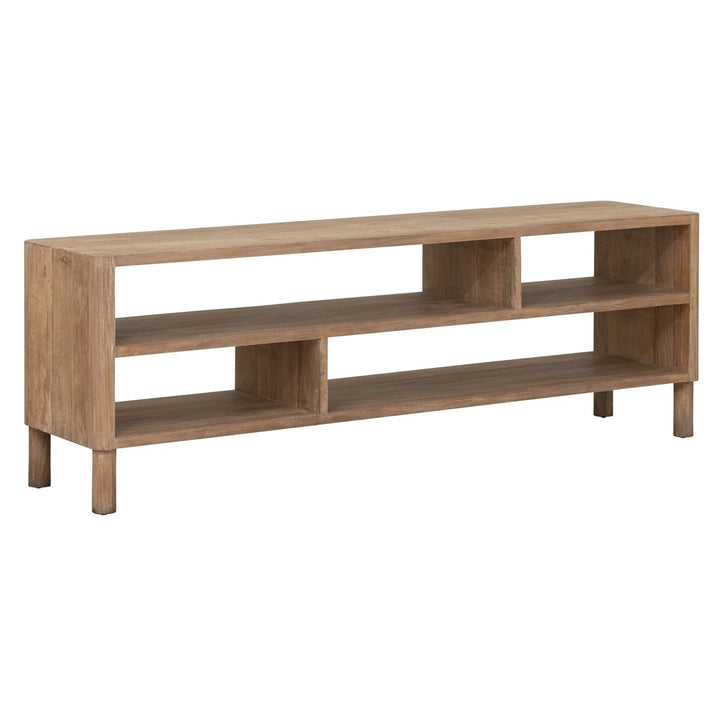 Apollo Recycled Teakwood Open TV Stand