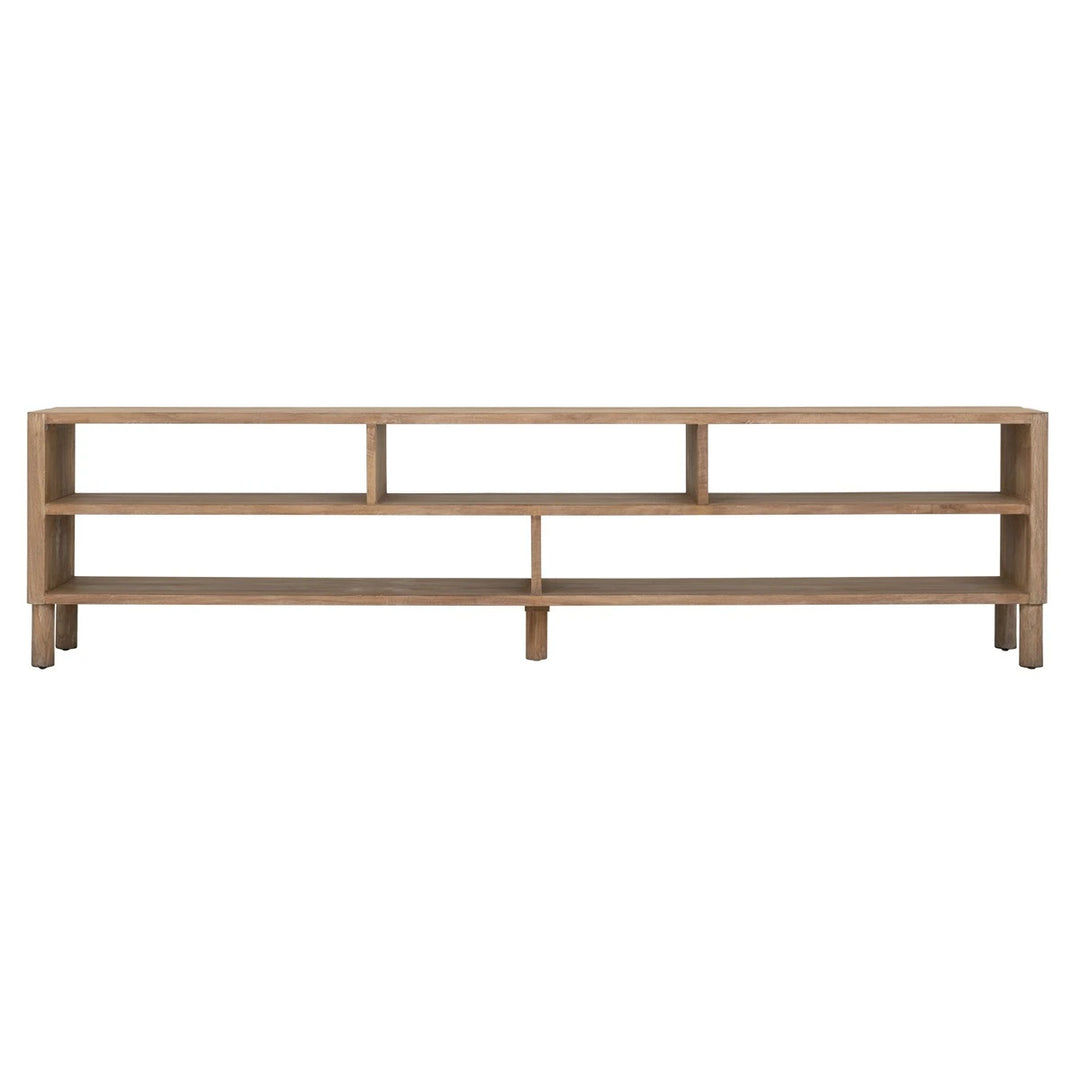 Apollo Recycled Teakwood Open TV Stand