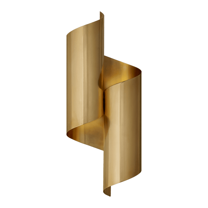 Iva Medium Wrapped Sconce - Antique Brass Visual Comfort 1