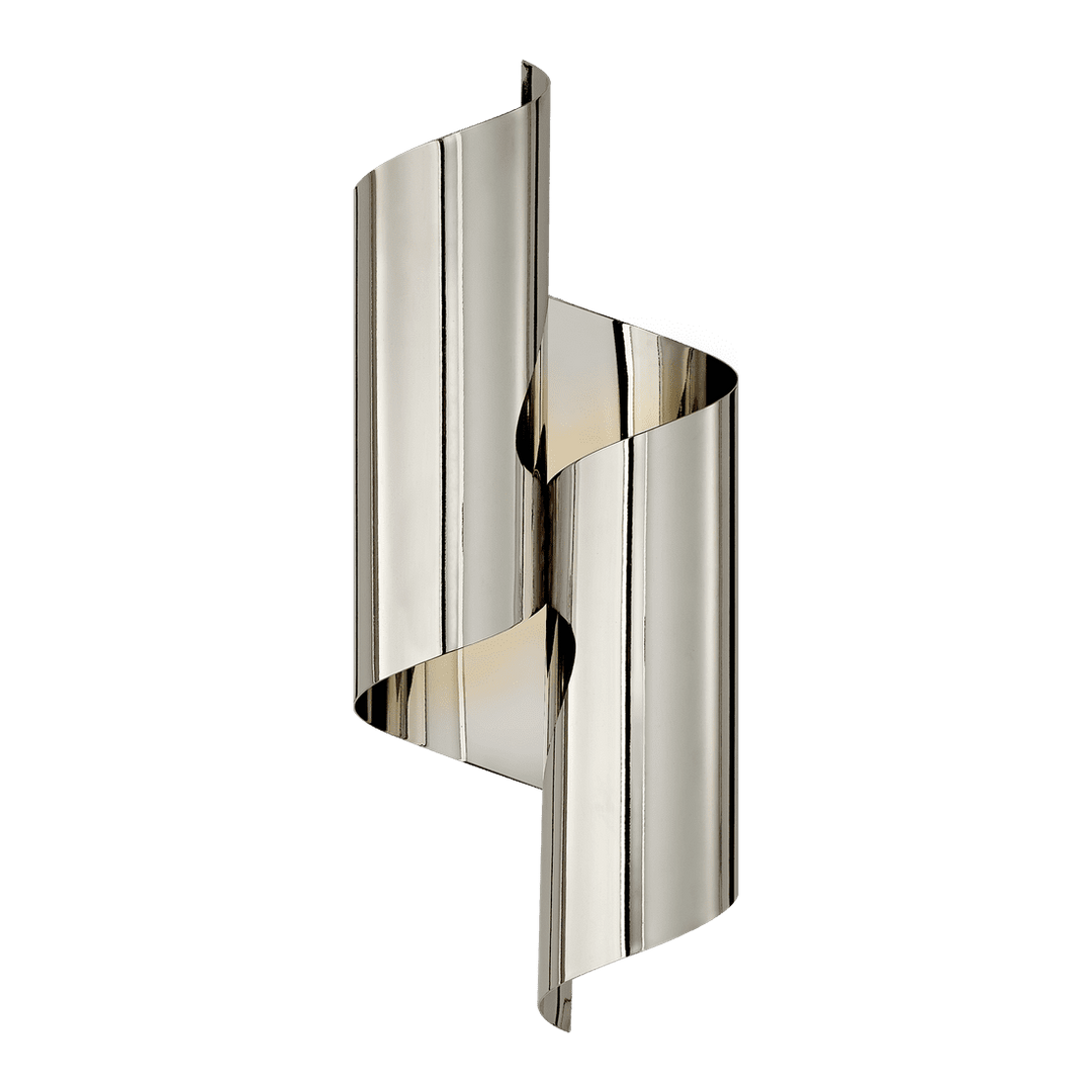 Iva Medium Wrapped Sconce - Polished Nickel Visual Comfort 1