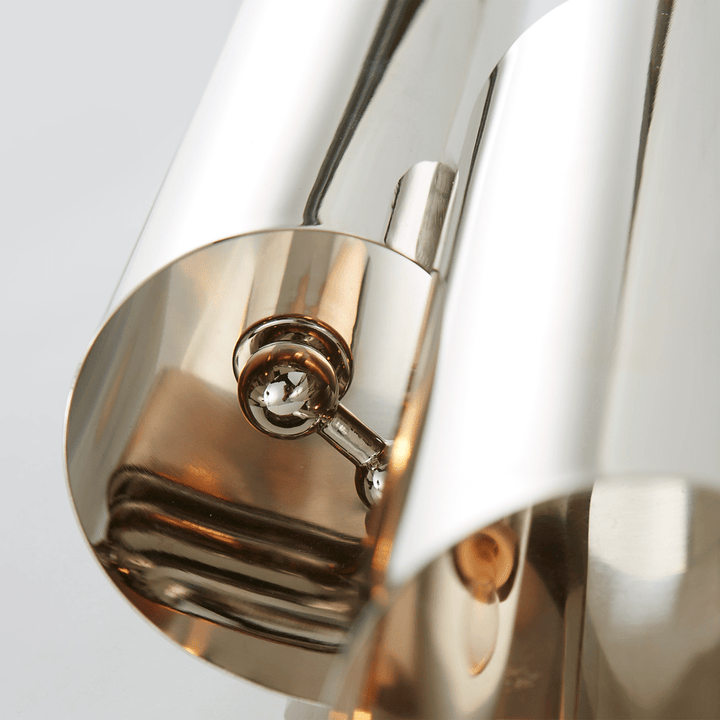 Iva Medium Wrapped Sconce - Polished Nickel Visual Comfort 2