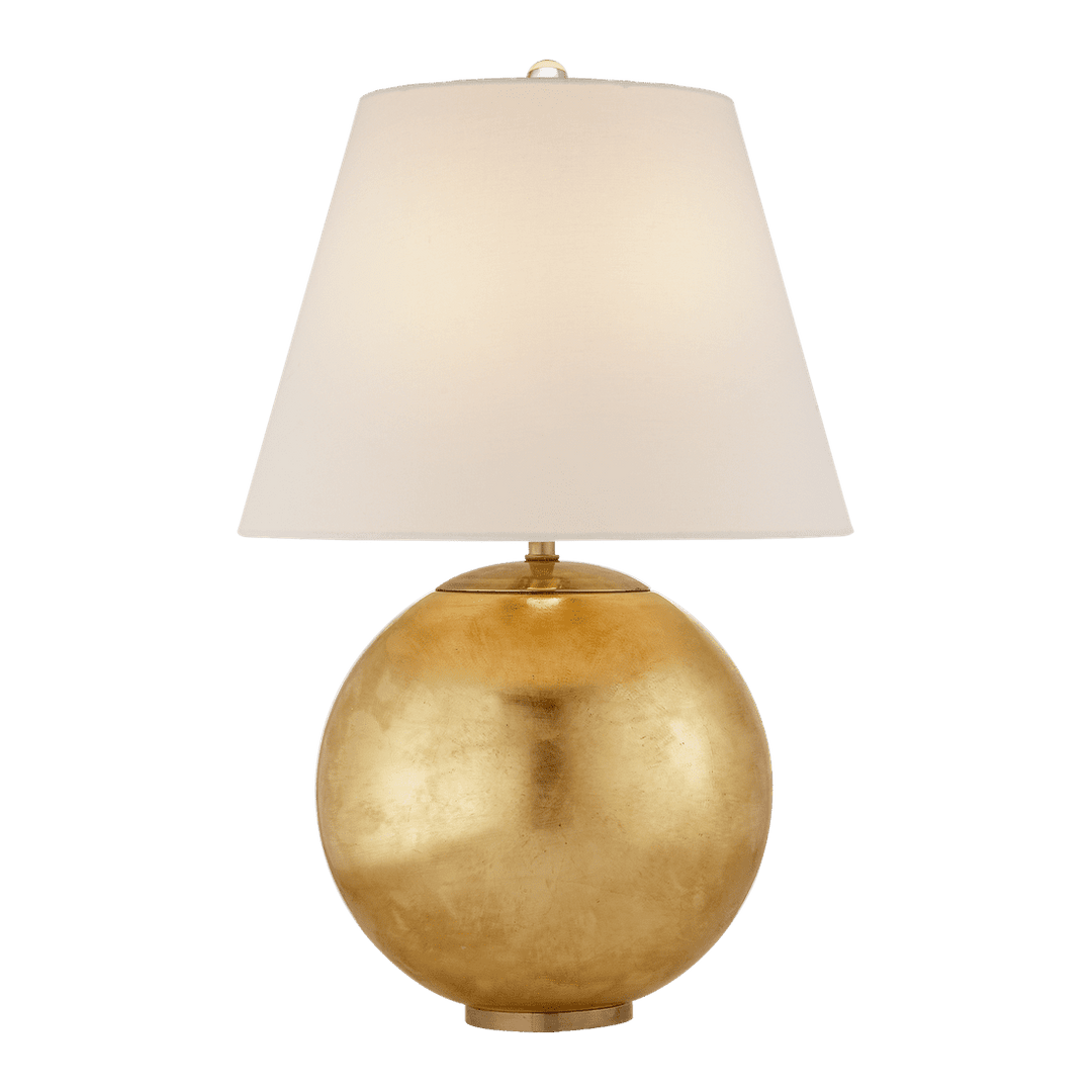 Morton Table Lamp - Gild with Linen Shade Visual Comfort 1