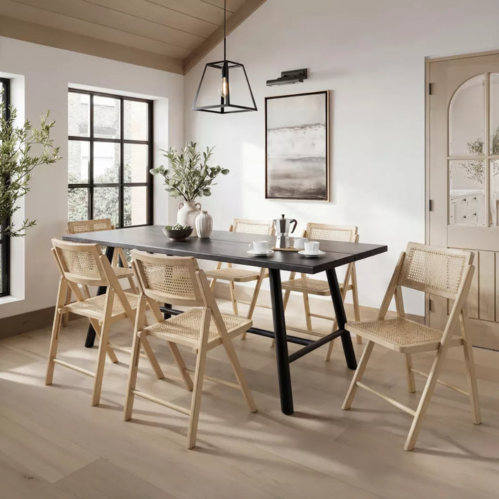 Orla Rattan Dining Chair - Natural
