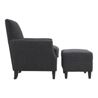 O&Co Barnet Armchair in Anthracite Grey