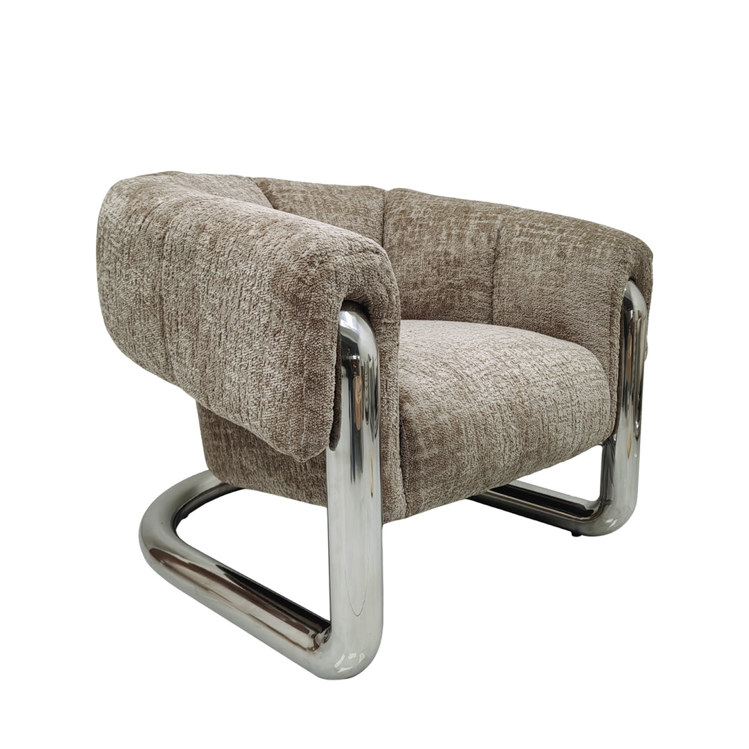 Aurelia Accent Chair - Dark Beige