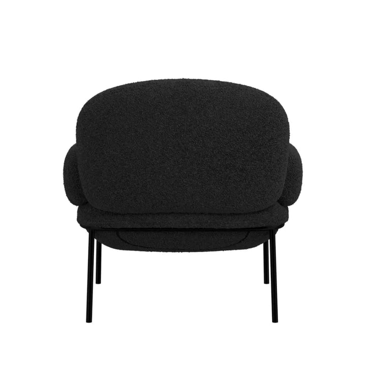 Aspen Sherpa Accent Chair - Black