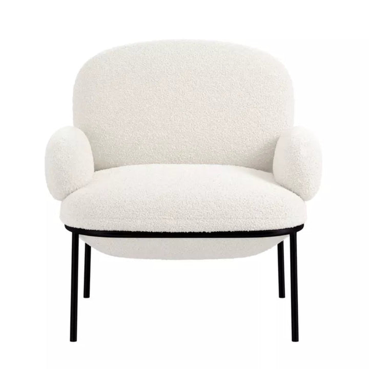 Aspen Sherpa Accent Chair - Ivory