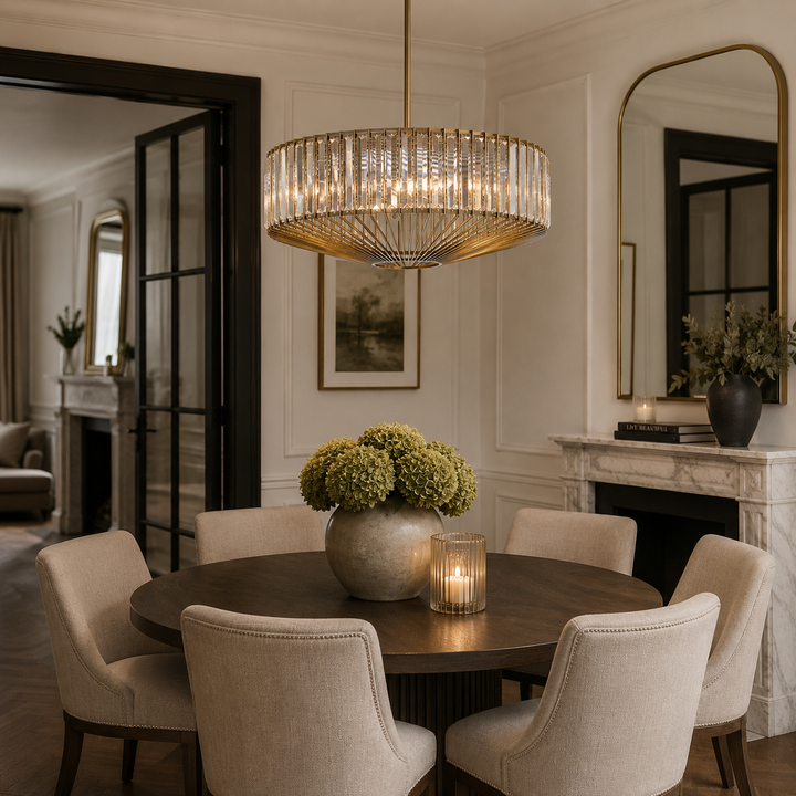 Aprica Pendant Light - Antique Brass