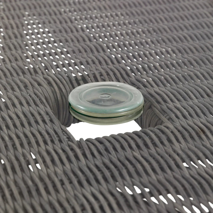 Ascot 6 Seater Round Outdoor Dining Set