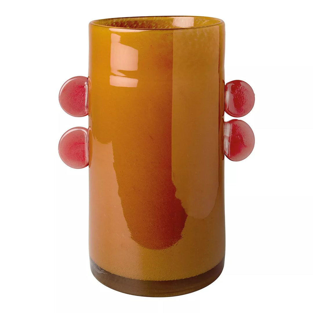 Pipa Glass Vase - Orange