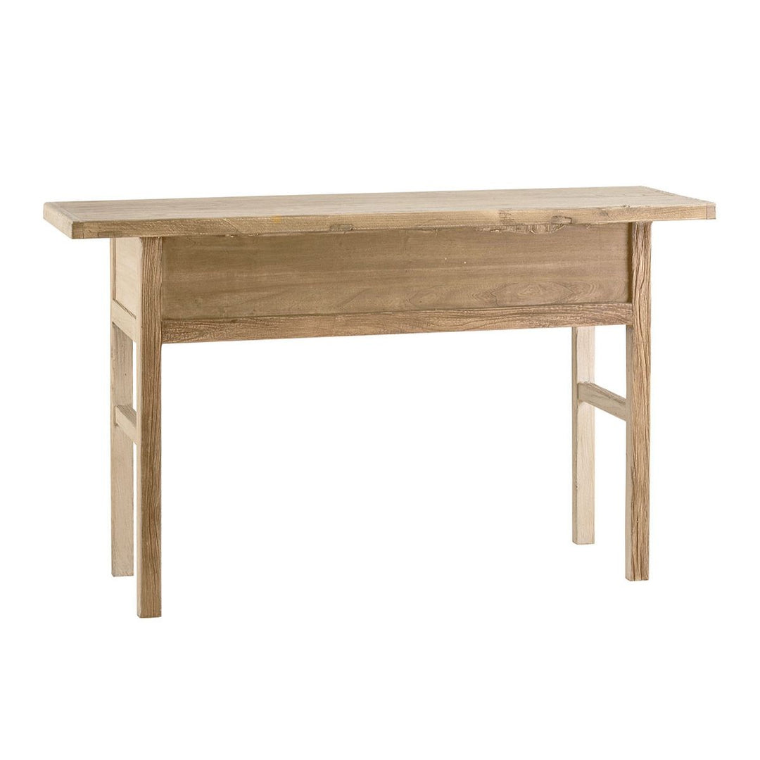 Bao Recycled Natural Elm Console Table