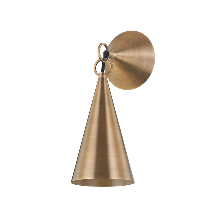 Midvale 1 Light Wall Sconce - Patina Brass Hudson Valley Lighting 1