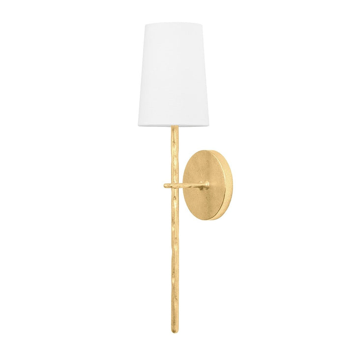 River 1 Light Wall Sconce - Vintage Gold Leaf Hudson Valley Lighting 1