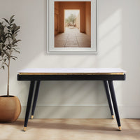 Ivy & Elm Ana Marble Top Console Table