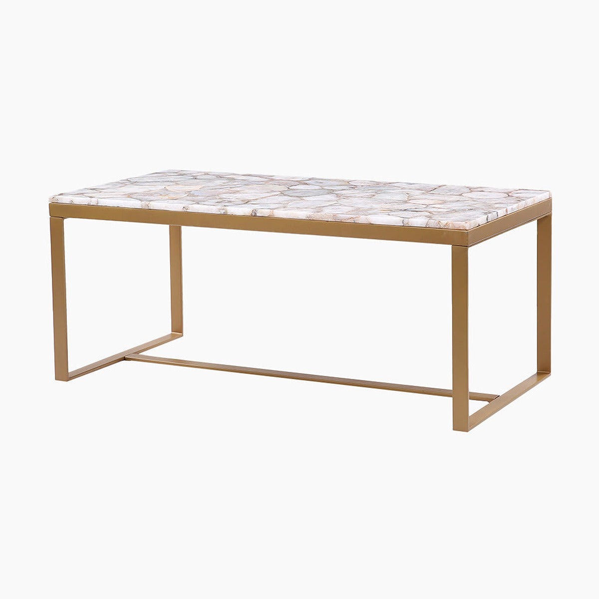 Ivy & Elm Jenny Pearl Agate Coffee Table