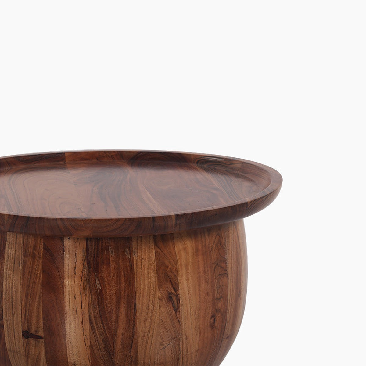 Ivy & Elm Ember Sculptural Wooden Coffee Table