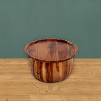 Ivy & Elm Ember Sculptural Wooden Coffee Table