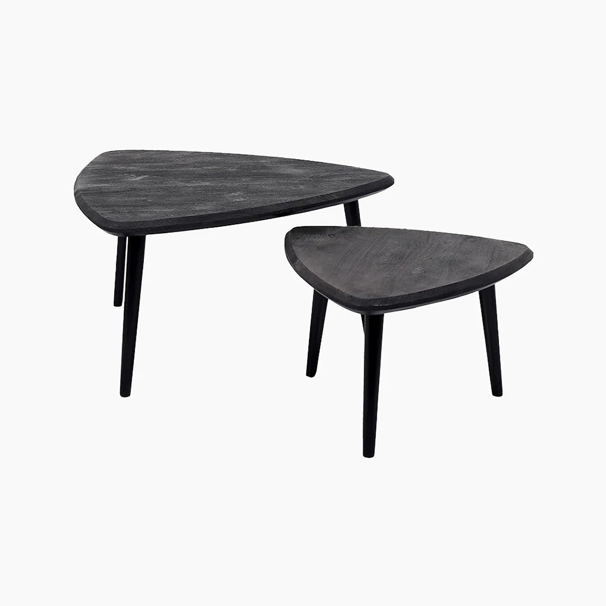 Ivy & Elm Alfie Coffee Tables Set of 2 in Black