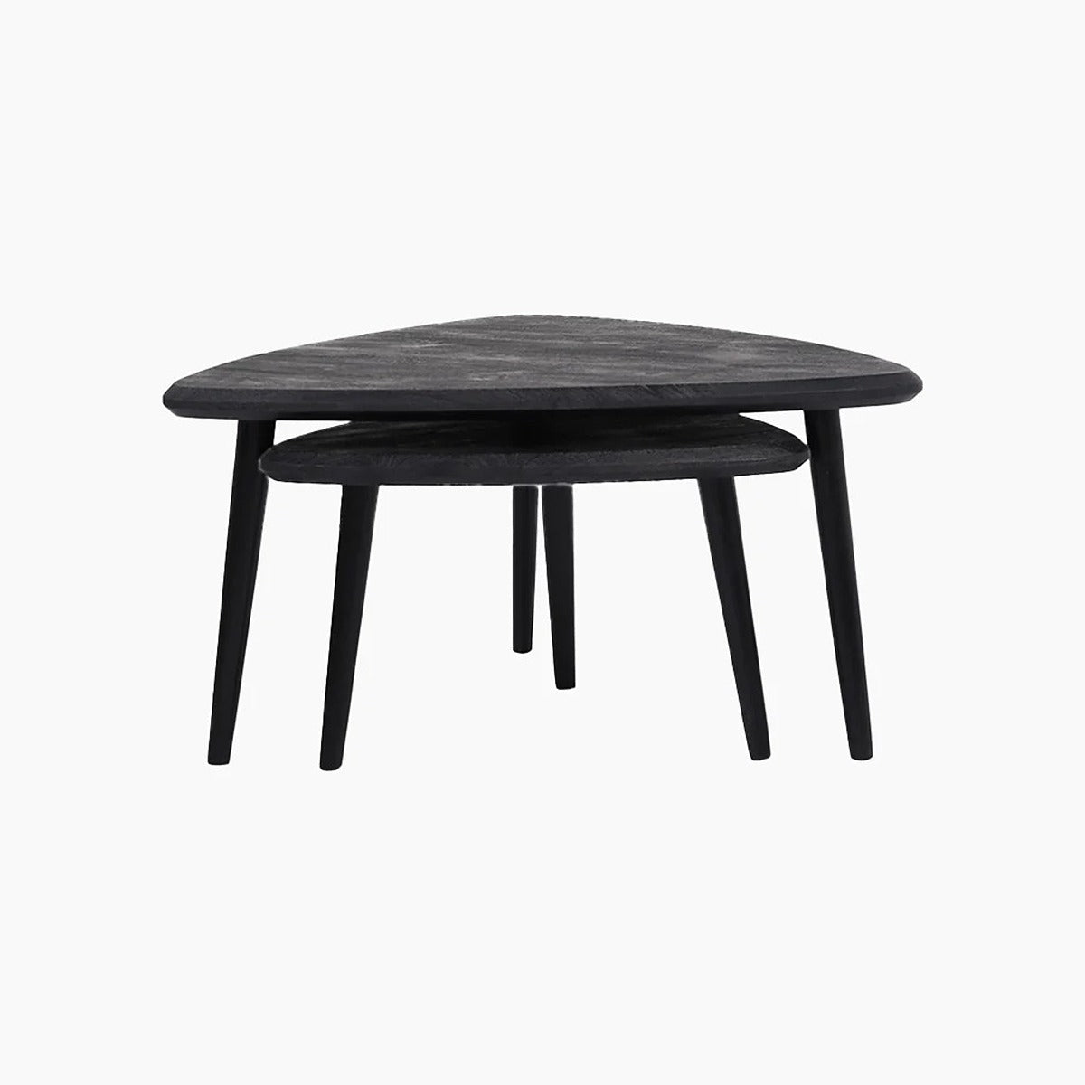 Ivy & Elm Alfie Coffee Tables Set of 2 in Black