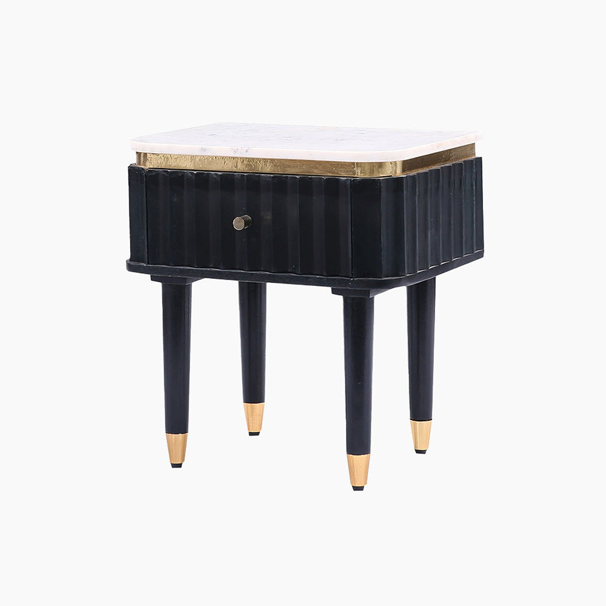 Ivy & Elm Ana Sleek Marble Top Bedside