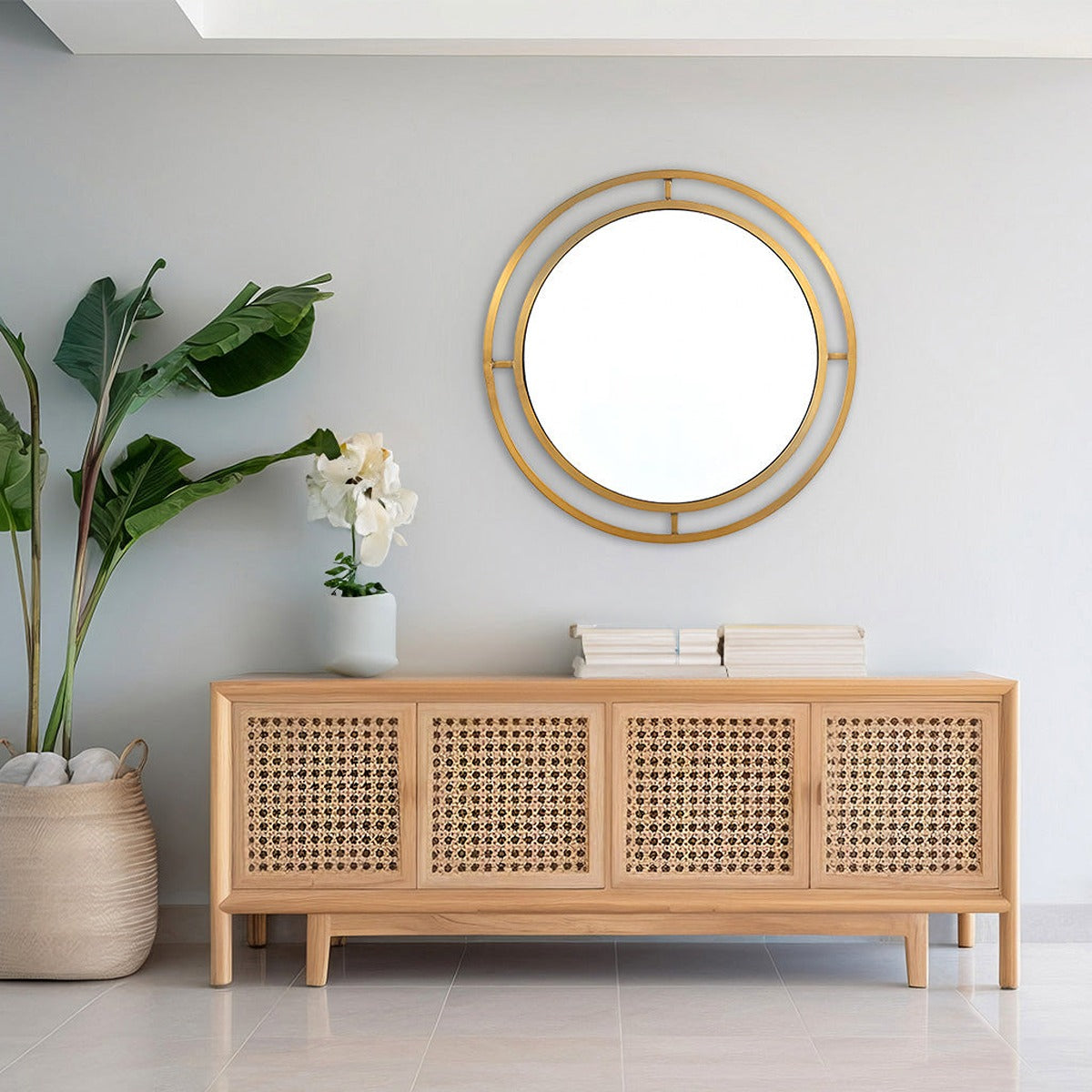 Ivy & Elm Rosita Gold Mirror