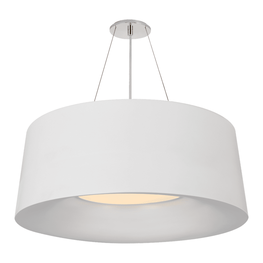 Halo Medium Hanging Shade - Matte White Visual Comfort 1