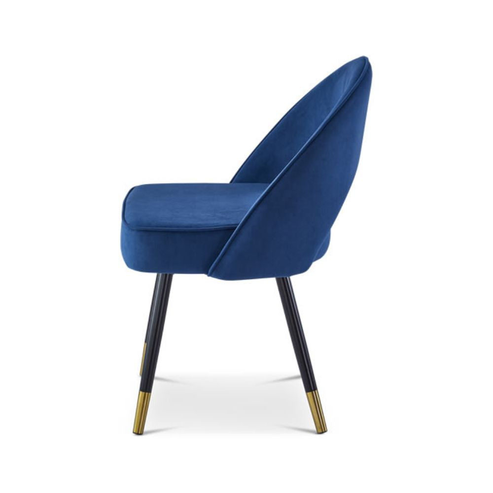 Berkeley Designs Hoxton Dining Chair in Blue Set of 2