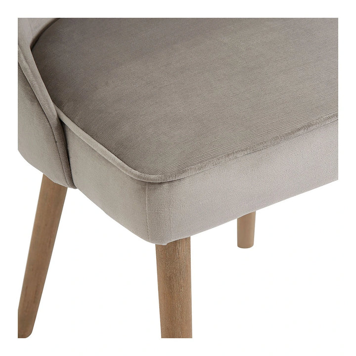 Marcus Set of 2 Dining Chairs - Beige Velvet