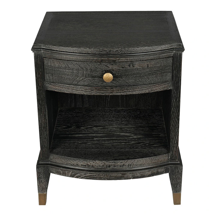 Ines Bedside Table - Espresso