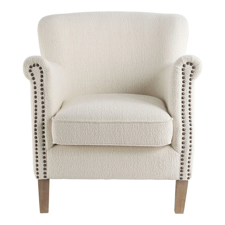 Claude Arm Chair - Cream Boucle