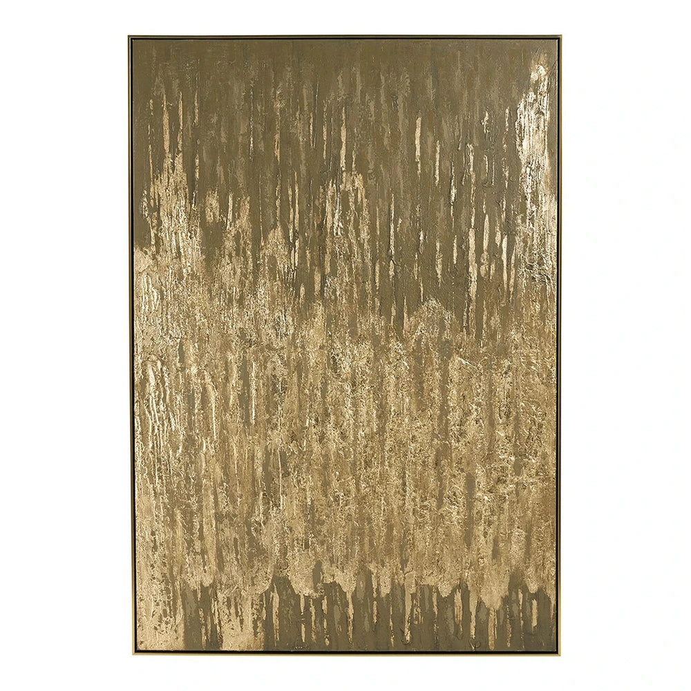 Gold Acrylic Painting