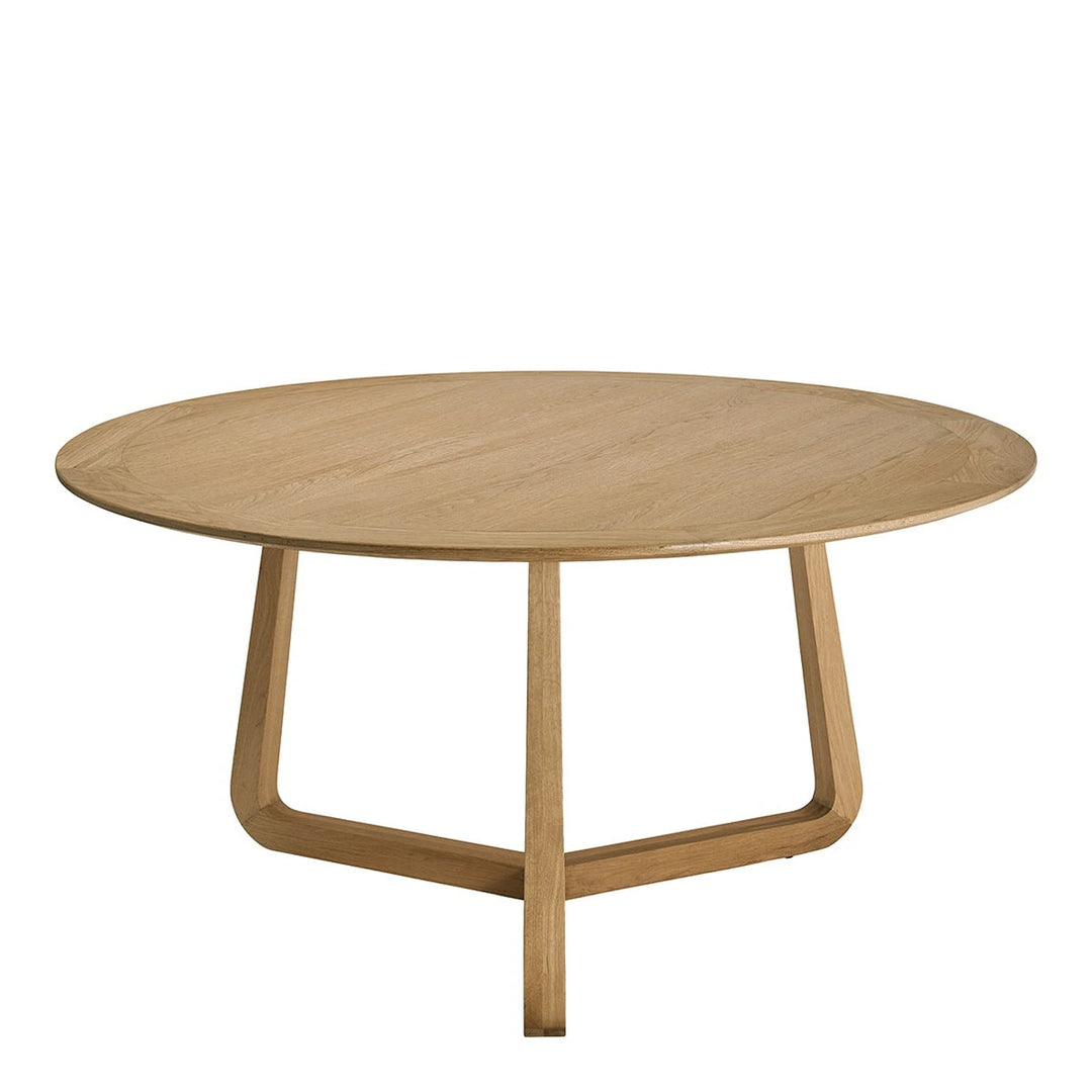 Maxine Round Dining Table - Light Oak