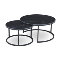 Berkeley Designs Soho Nested Coffee Table in Black