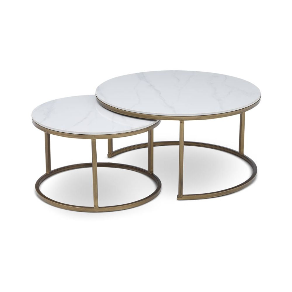 Soho Nested Coffee Table - White BerkeleyDesigns 1