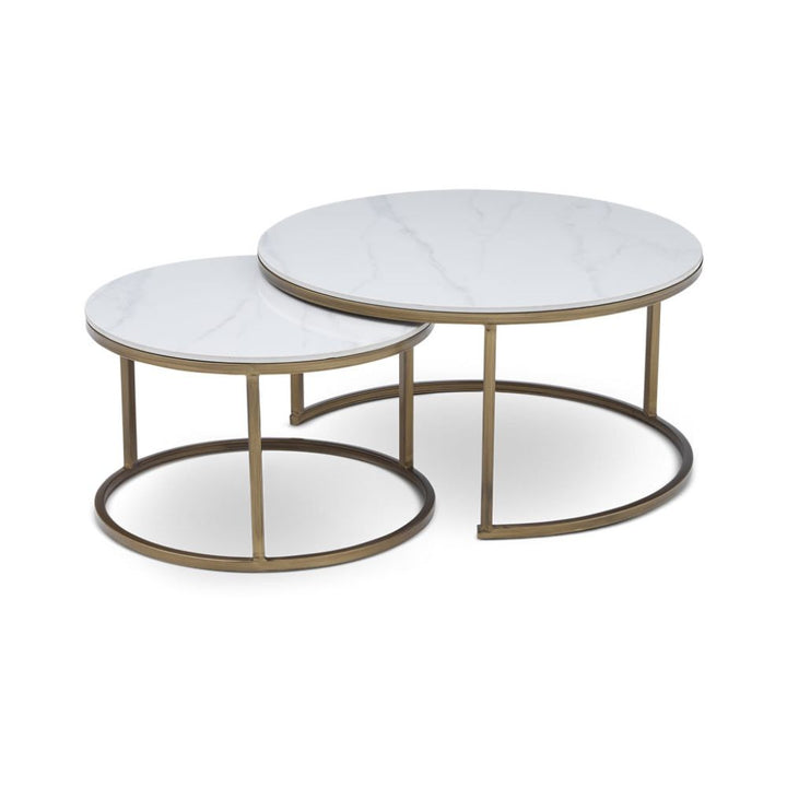 Soho Nested Coffee Table - White BerkeleyDesigns 1