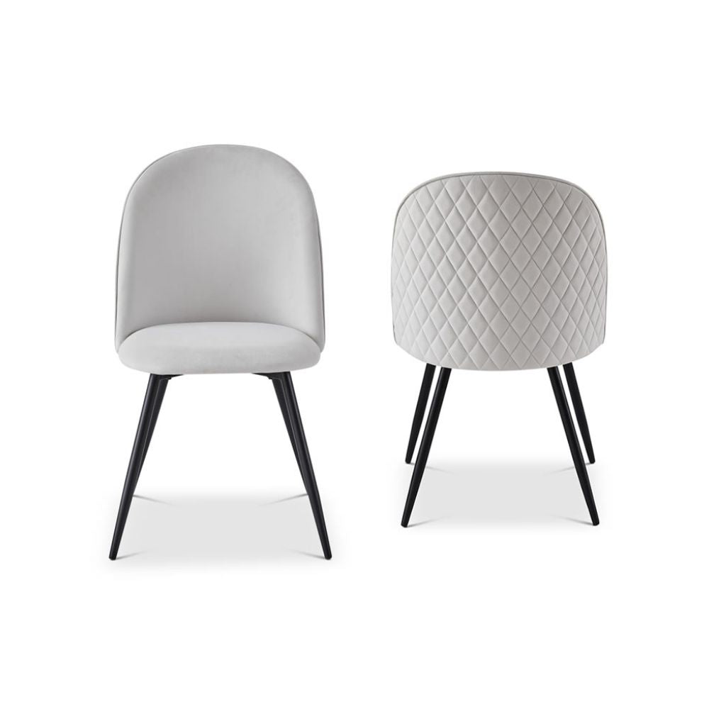 Soho Set of 2 Dining Chairs - Cream BerkeleyDesigns 1