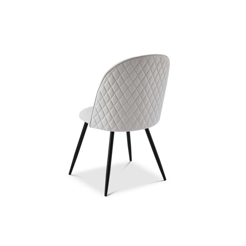 Soho Set of 2 Dining Chairs - Cream BerkeleyDesigns 5