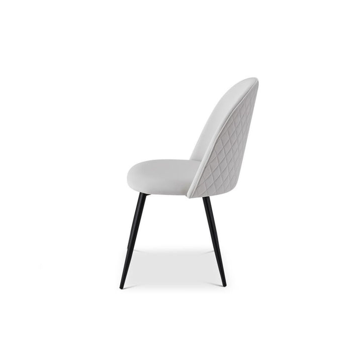 Soho Set of 2 Dining Chairs - Cream BerkeleyDesigns 4