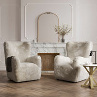 O&Co Bruin Occasional Chair in Wolf