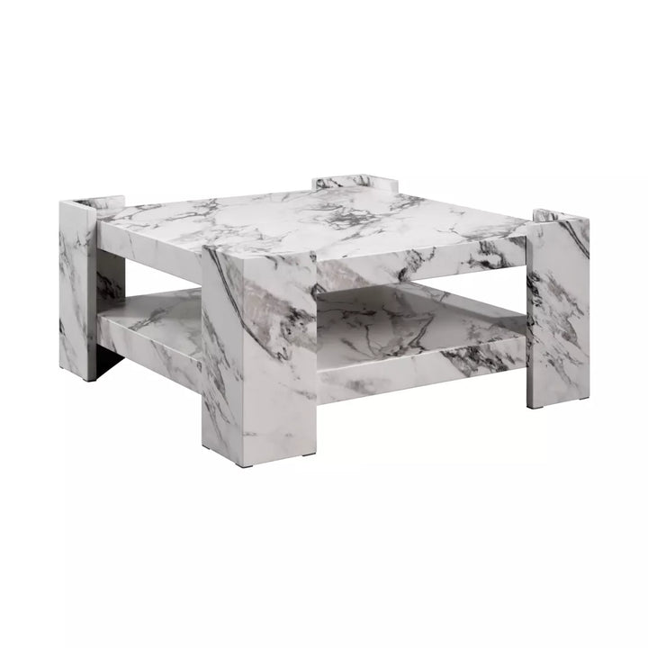 Belvedere Marble Effect Coffee Table