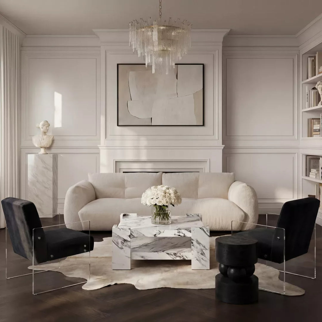 Belvedere Marble Effect Coffee Table