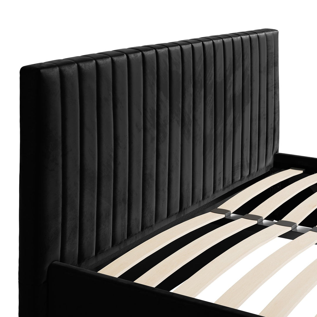 Emden Ottoman Bed - Black LPD Home 7