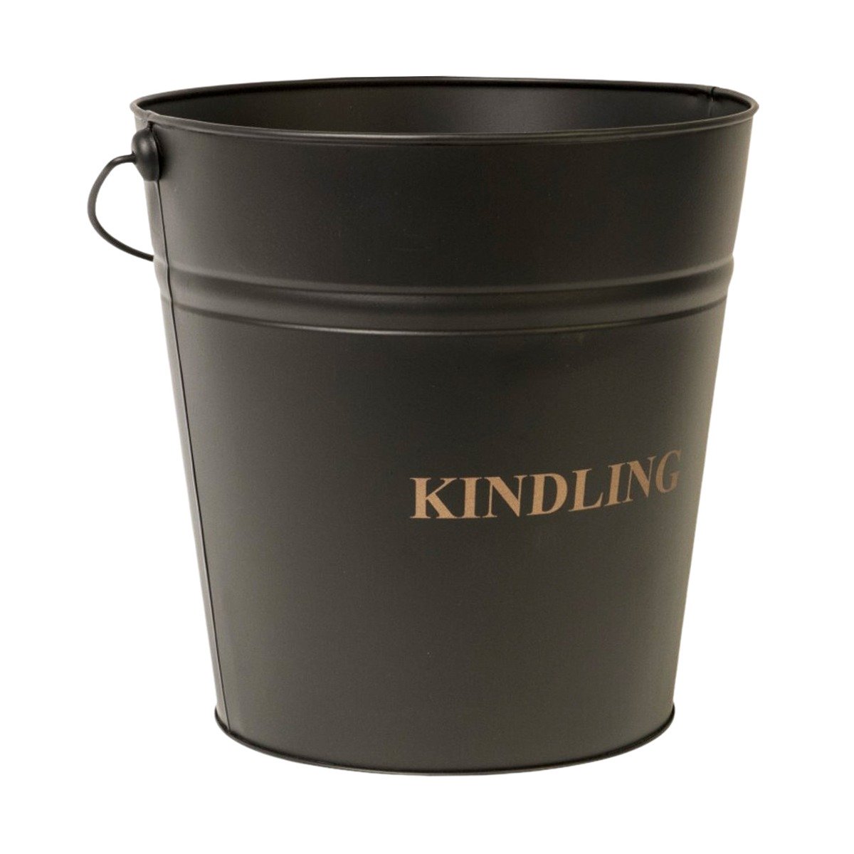 Ivyline Kindling Bucket in Black