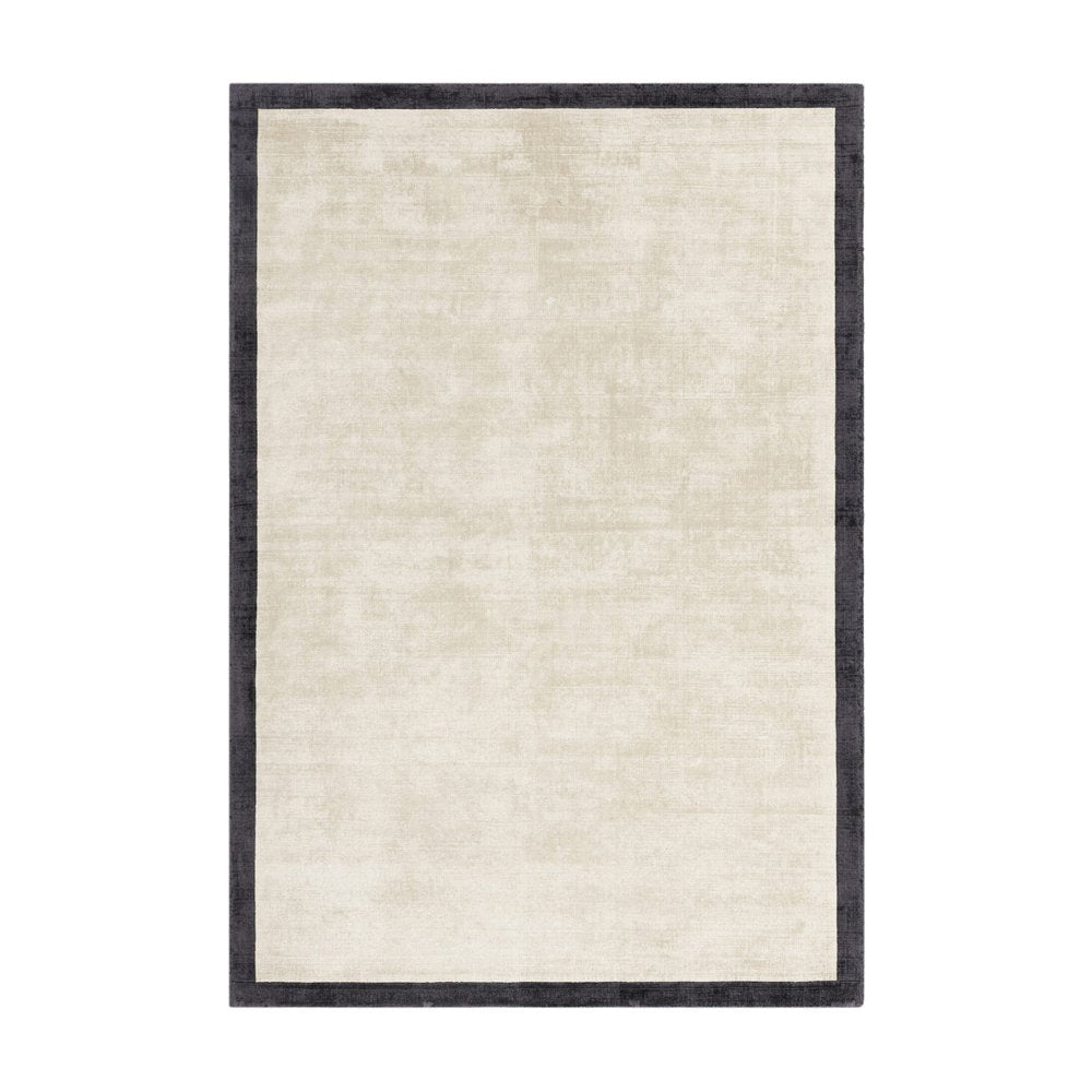 Asiatic Carpets Blade Border Rug Putty & Charcoal