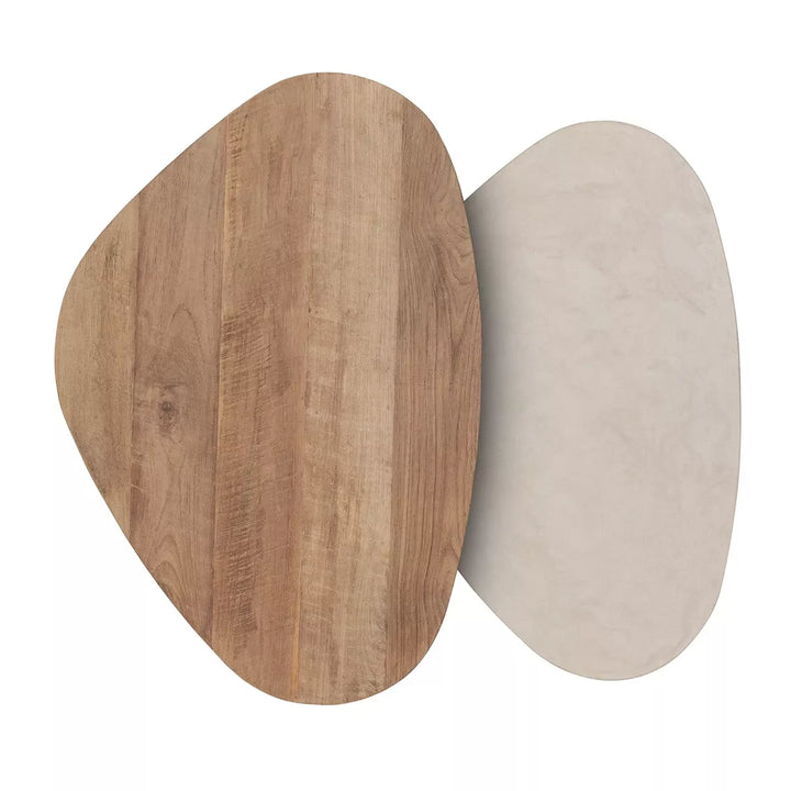 Bliss Mortex Set of 2 Pebble Coffee Tables