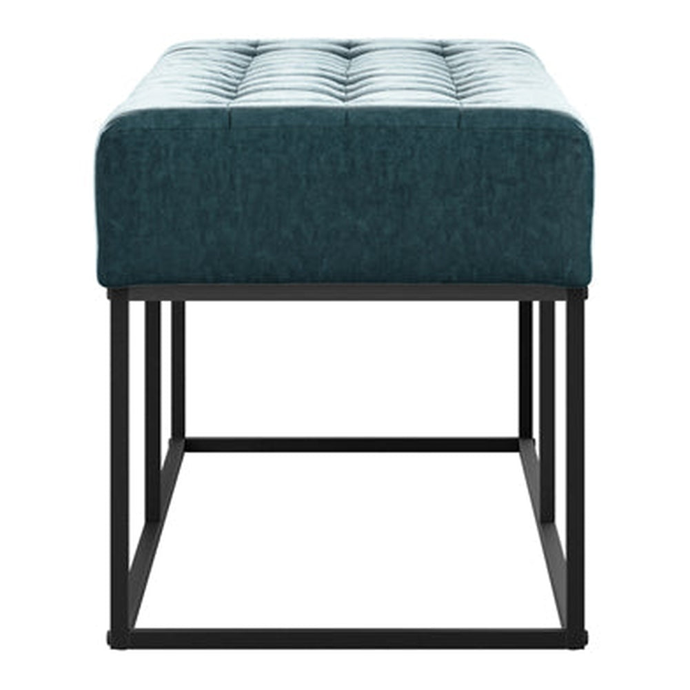 O&Co Richmond Dining Bench in Yale Blue